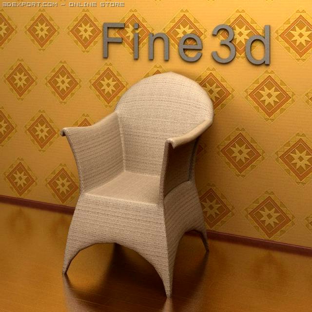 Antique09067Chair 3D Model