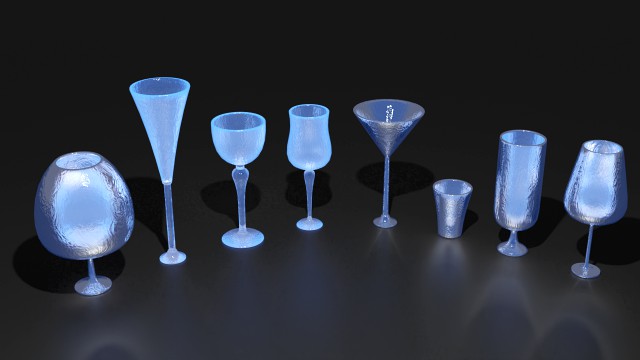 Crystal Drinking Glasses