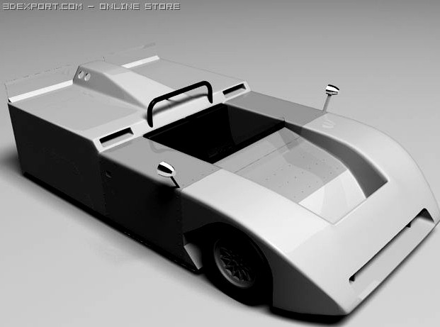 Chaparral 2J 3D Model