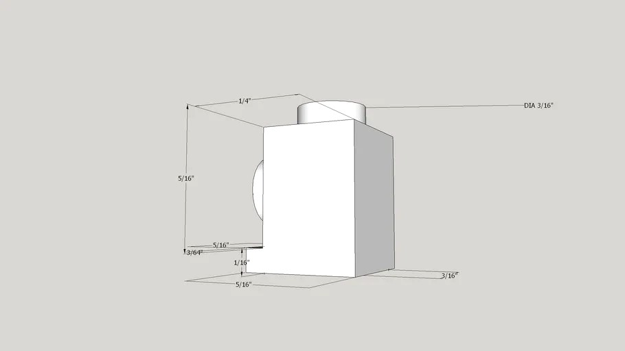 1x1x1 Brick With Hole