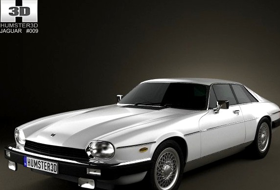 Jaguar XJS coupe 1975 3D Model