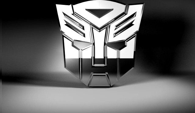 Transformers Autobots Logo 3D Model