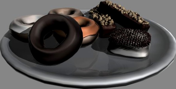 Snacks 3D Model