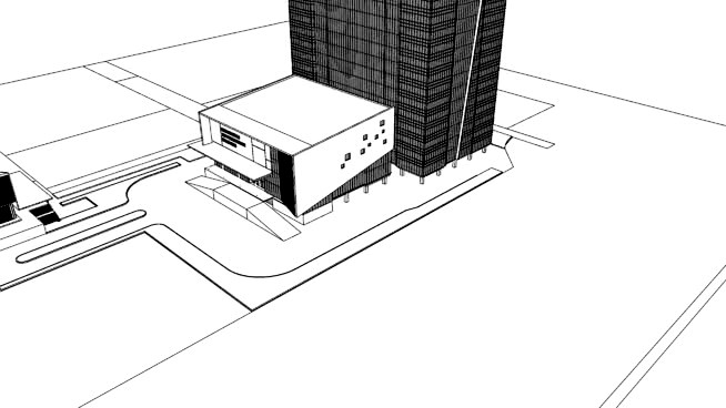 Desain Kampus Umb 3d Model 