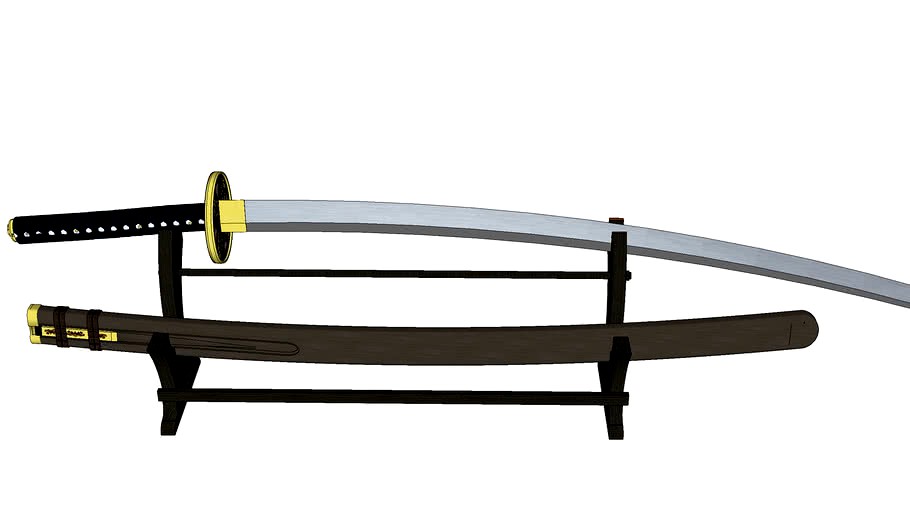 KATANA katana 武士刀 日本刀 3d model