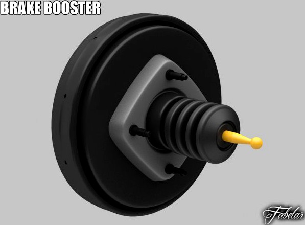 Brake booster 3D Model