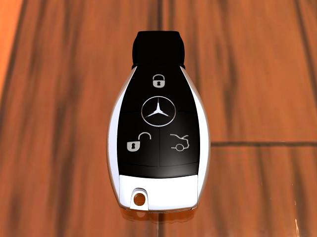 Mercedes Key 3D Model
