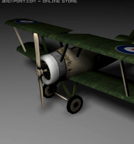 Sopwith Camel 3D Model