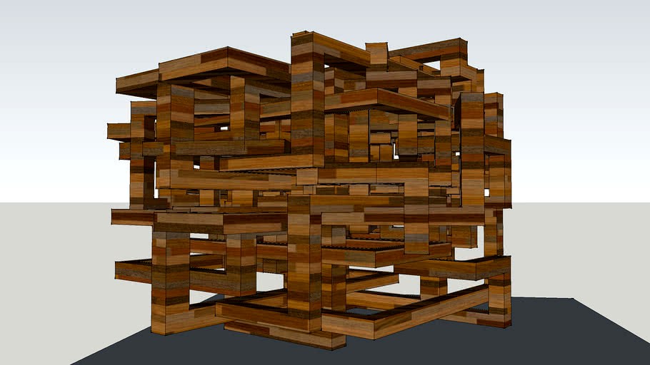 Клубок из бруса