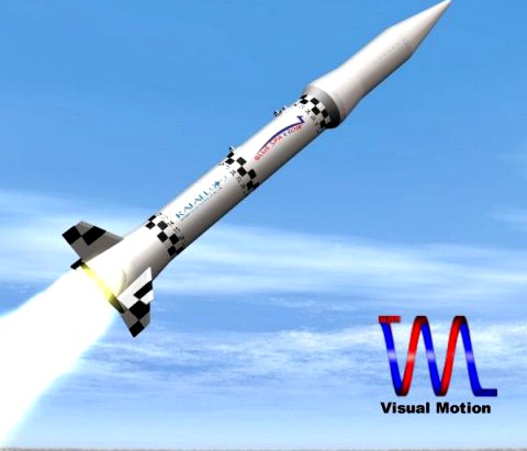 Israeli Blue Sparrow Missile 3D Model