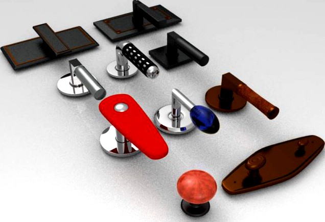 Door Handles 3D Model