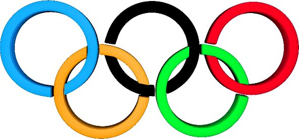 Olympic 3d Logo 3D Model