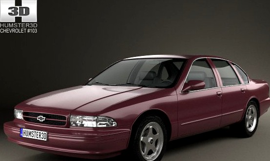 Chevrolet Impala SS 1995 3D Model