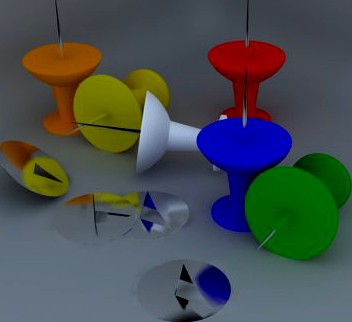 Pushpin 3D Model