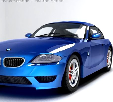 Bmw z4 m coupe 3D Model