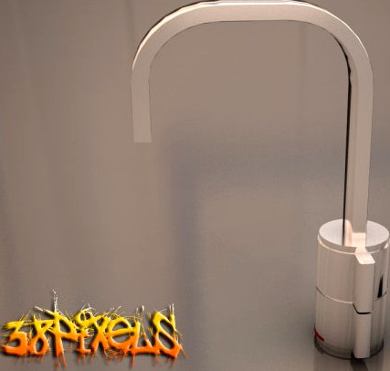 Bath Faucet 3D Model