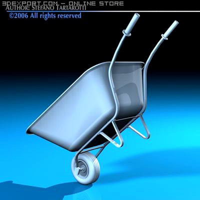 Wheelbarrow 3D Model