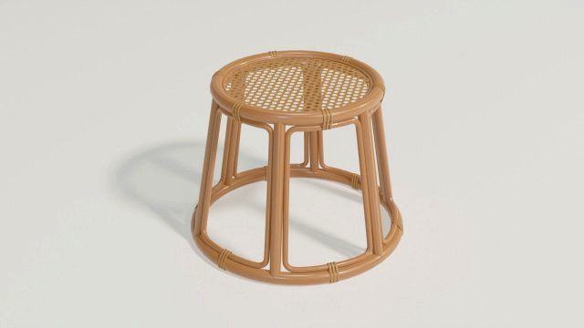Coffee table Bamboo mesh