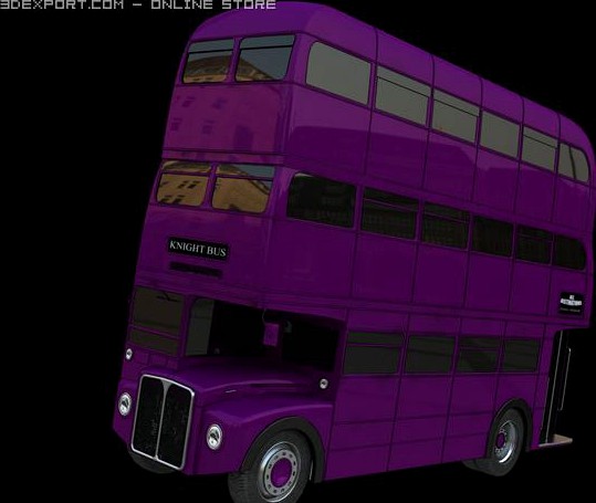 Knight Bus 3D Model