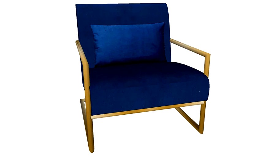 83070 Arm Chair Living Vegas Blue