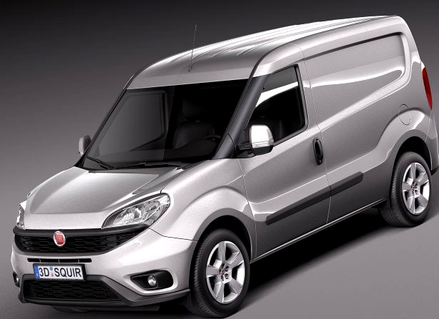 Fiat Doblo Cargo 2015 3D Model