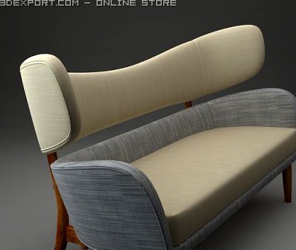 Settee 3D Model
