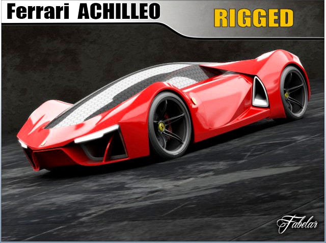 Ferrari Achilleo concept 3D Model