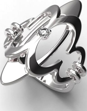 Silver Ring-0005 3D Model