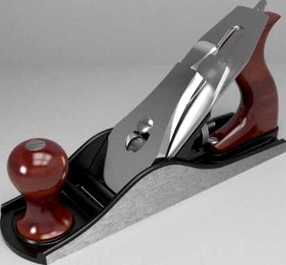 Woodworking plane 3D Model