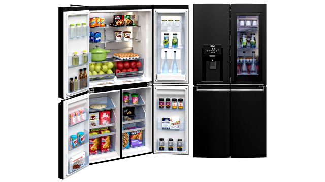 LG Refrigerators GF-D706MBL