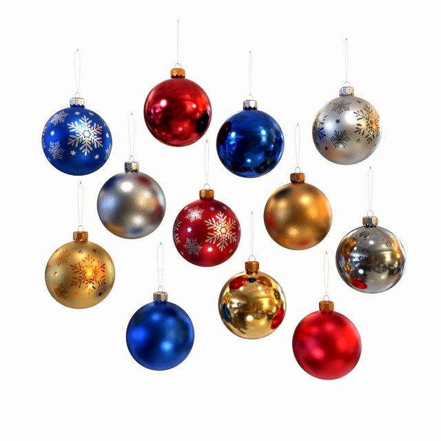 Christmas balls collection