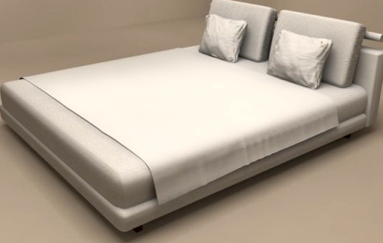 Patrik bed by Flexform 3D Model
