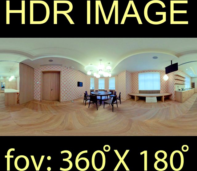 HDR Interior 3D Model