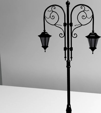 Street lamp 3D Model