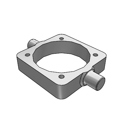 Tourillon fixe sur tirant MP4