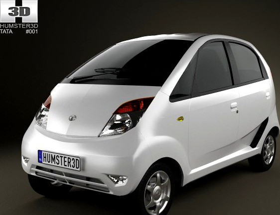 Tata Nano 2011 3D Model