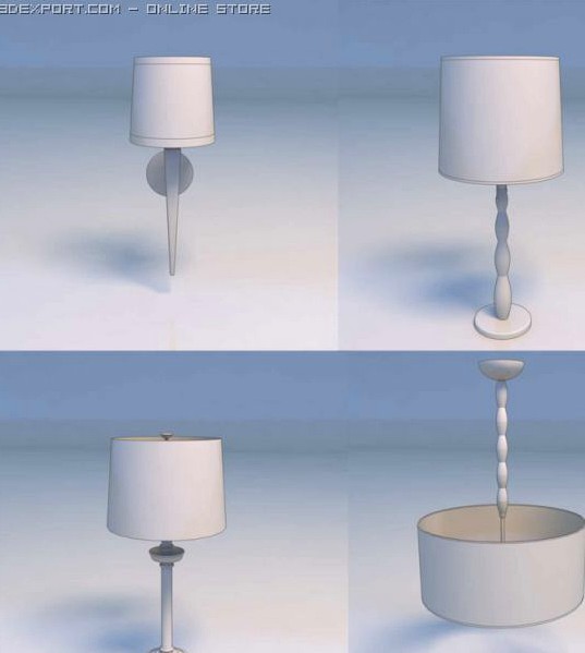 Light lamp 3D Model
