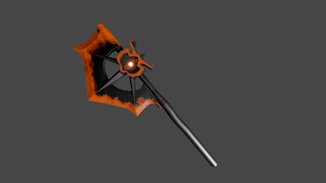 lowpoly axe