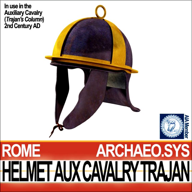 roman auxiliary cavalry helmet trajan