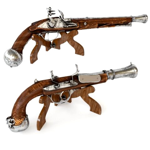 old pirate pistol