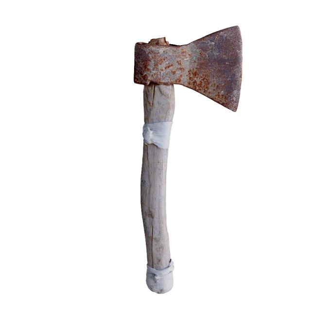 an old worn-out axe