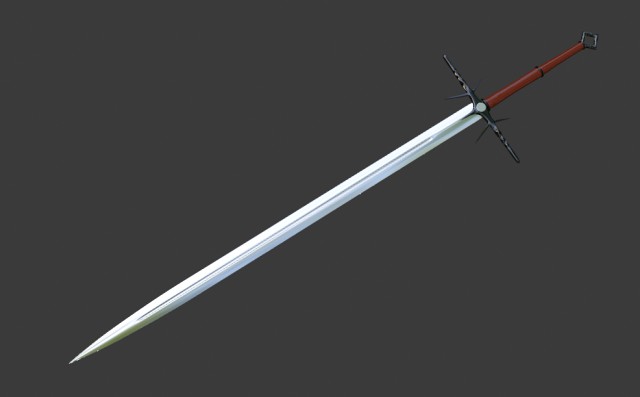 fantasy two-handed sword