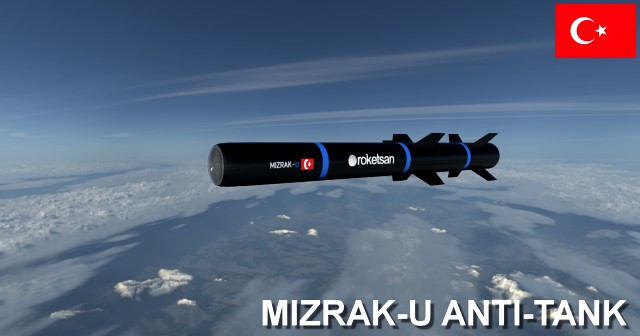 mizrak-u anti-tank missile