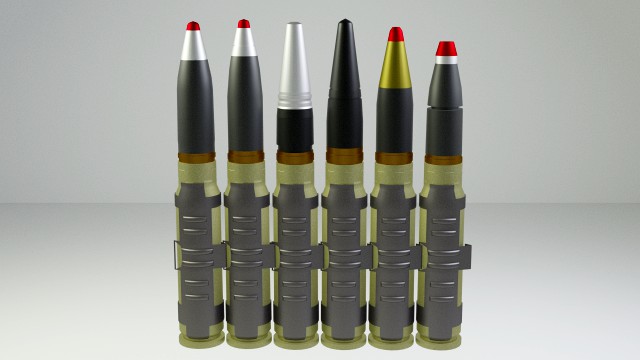 soviet russian 30mm aircraft shells 30x165