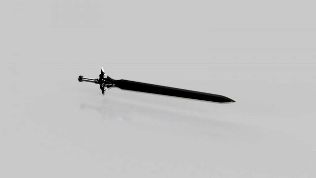 kirito sword sword art online 4