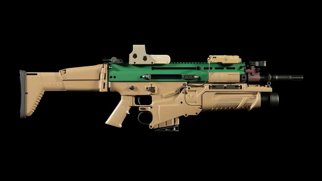 fn scar-h with equipments