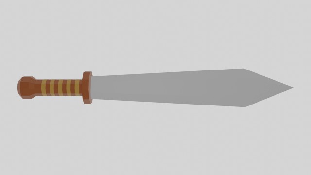 sword lowpoly