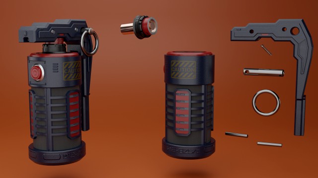 sci fi grenade
