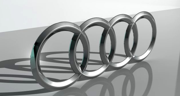 Audi Logo 3D Model