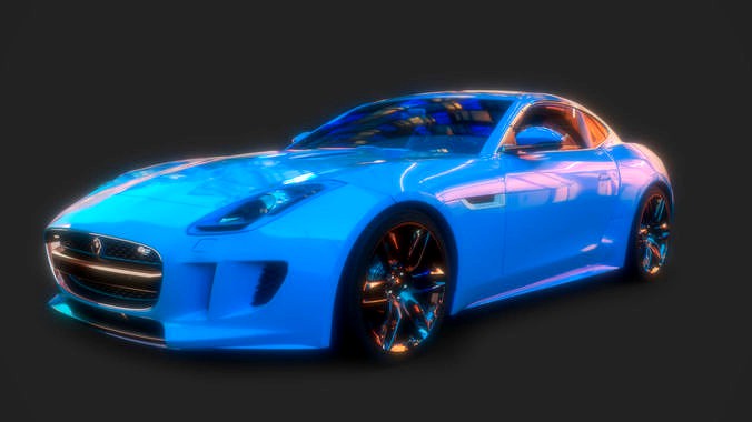 Jaguar F Type 3D model